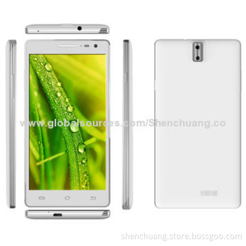 5.5-inch 4G Mobile Phones, IPS Panel, MTK Eight-core 1.7GHz, 1GB DDR2, 4GB EMMC/Dual-camera/2,100mAh
